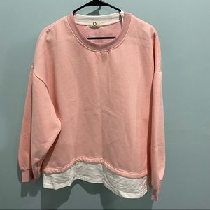 Loosefit Pink Sweatshirt